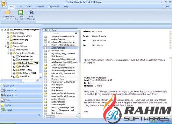 Stellar Phoenix Outlook PST Repair Technician 5 Portable Free Download