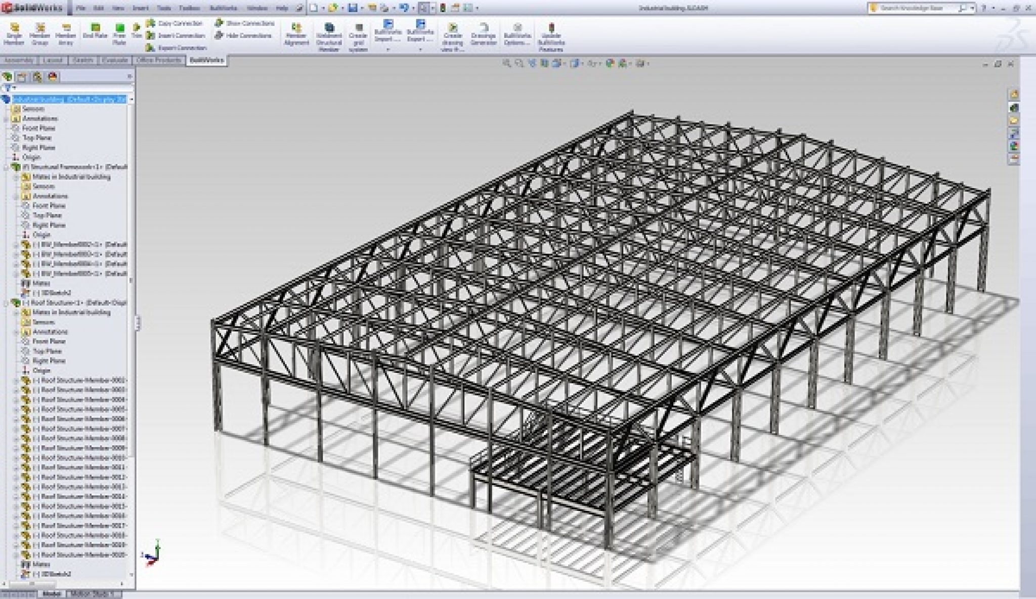 Примеры чертежей КЖ в Tekla Structures - TopEngineer.ru