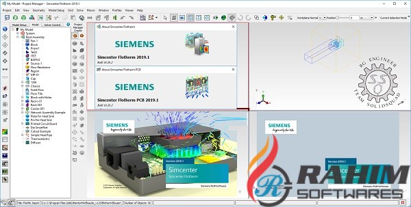 Siemens Simcenter FloTHERM XT 2019.3 Free Download