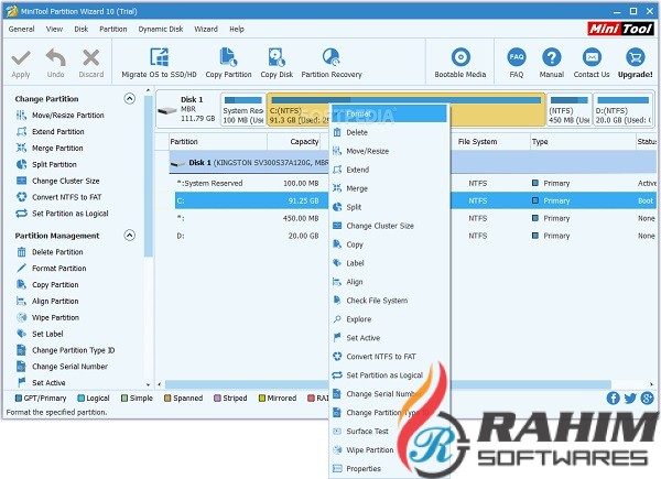 Minitool Partition Wizard Technician Edition 12.6 Free Download - Rahim Soft