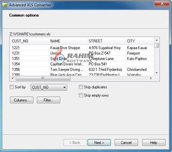 Advanced XLS Converter 6.89 Free Download