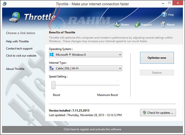 pgware throttle 8 free download
