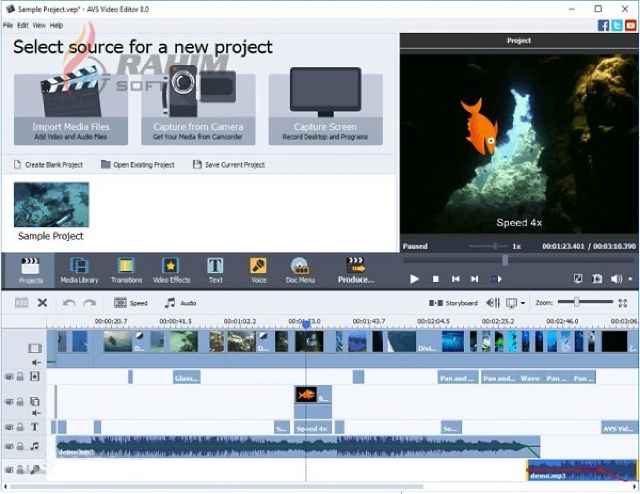 download the new version for windows AVS Video ReMaker 6.8.2.269