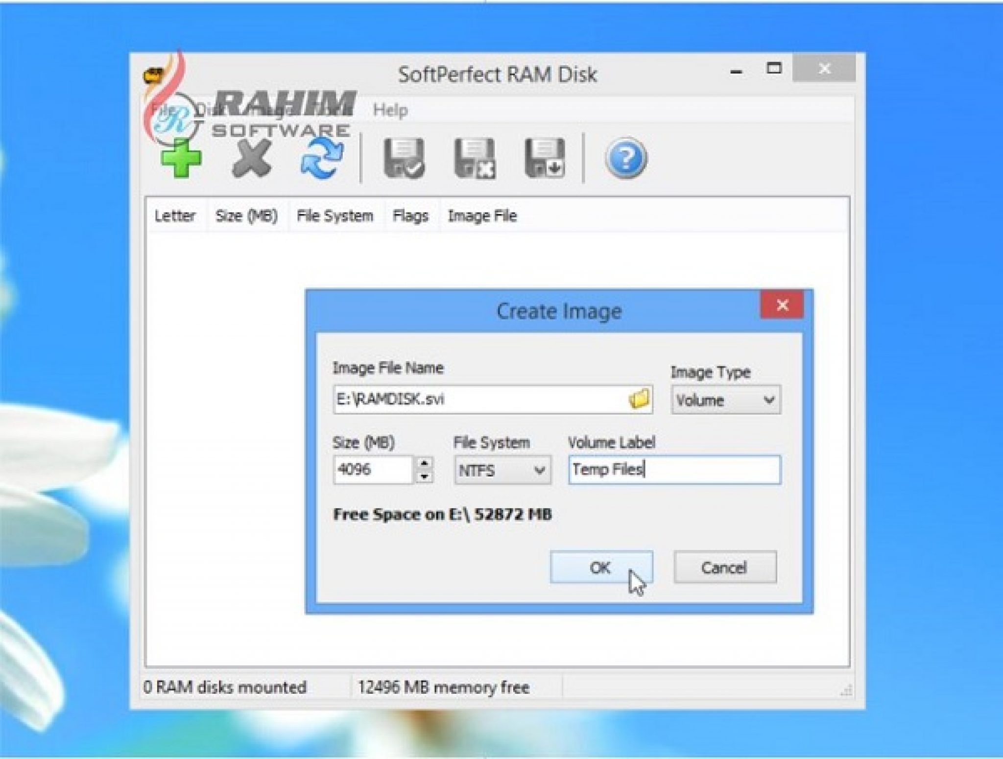 softperfect ram disk i