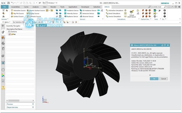 ansys speos spaceclaim