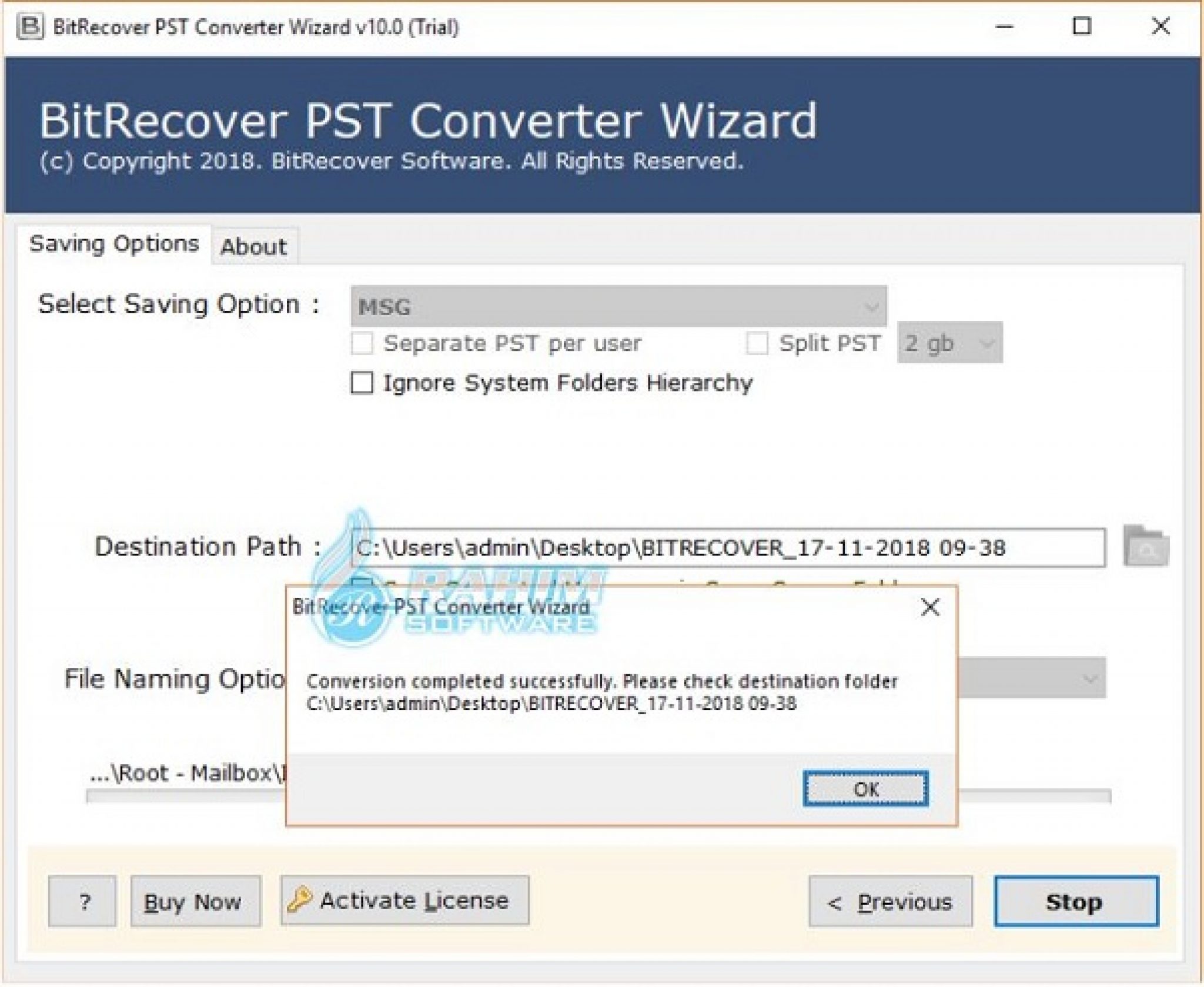 bitrecover ost to pst wizard ddl