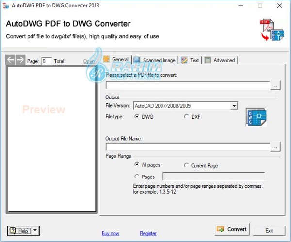 convert pdf to dwg autocad