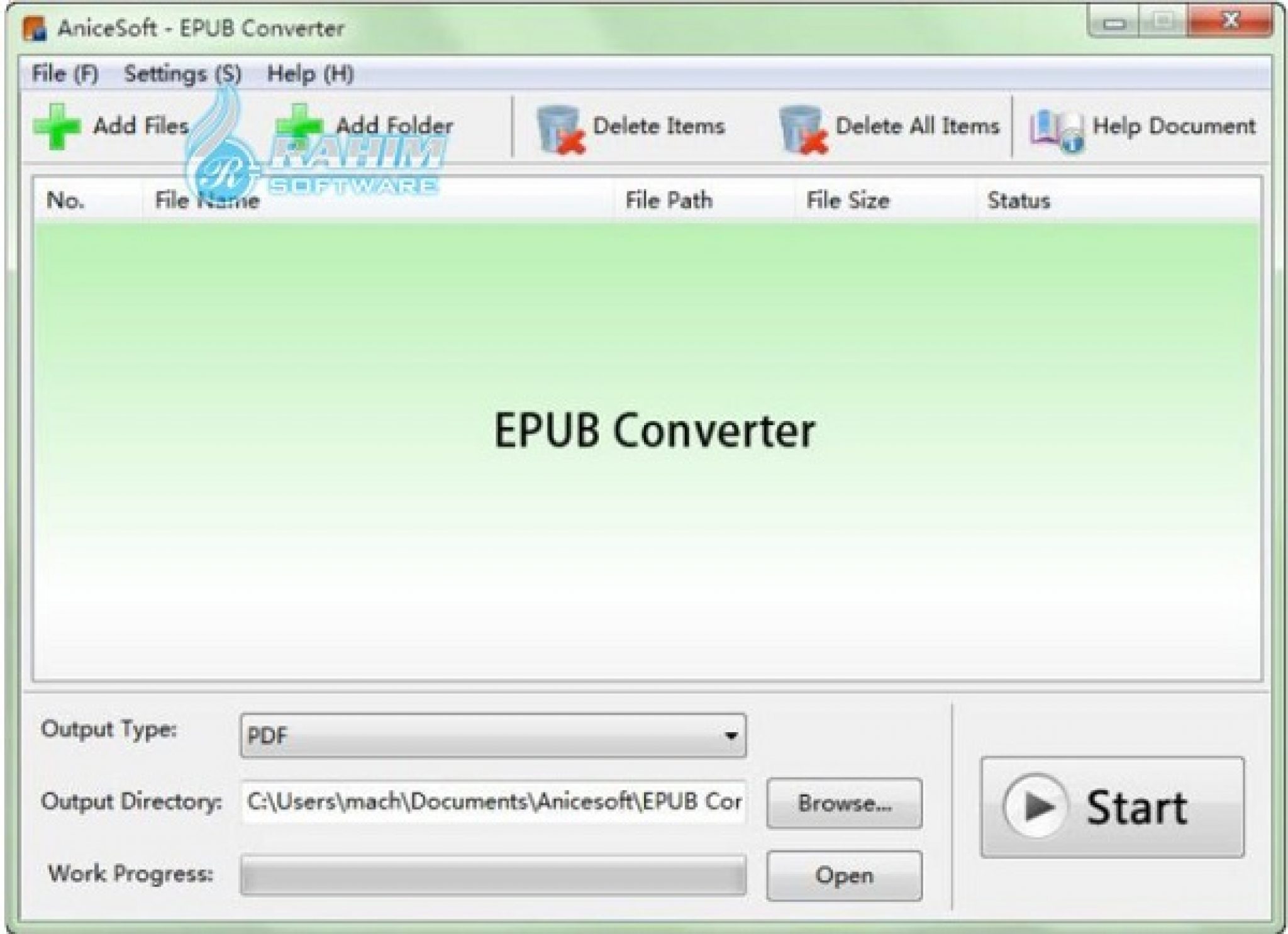 convert from pdf to epub
