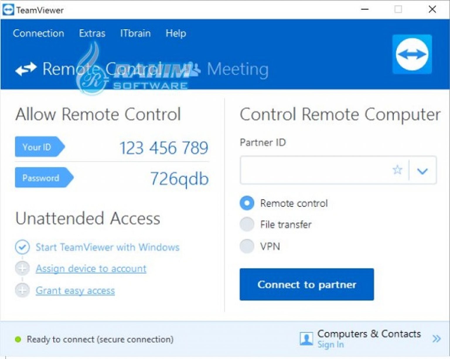 what is teamviewer service