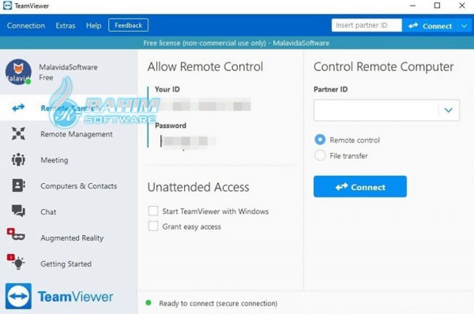 teamviewer portable fixed password