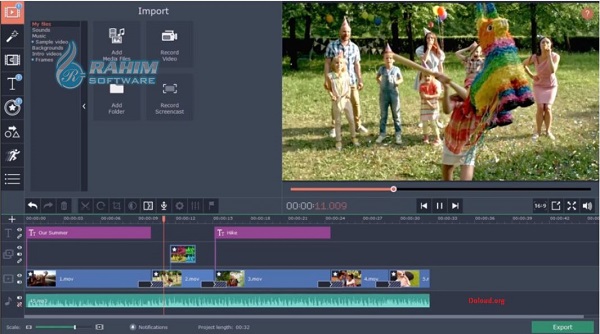 movavi video editor free download