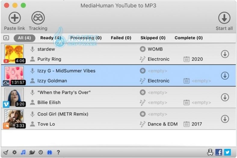 MediaHuman YouTube to MP3 3.9 Portable Free Download