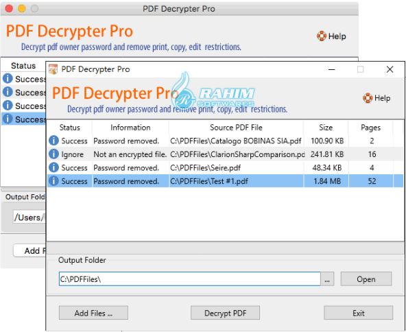PDF Decrypter Pro 4.5 Portable