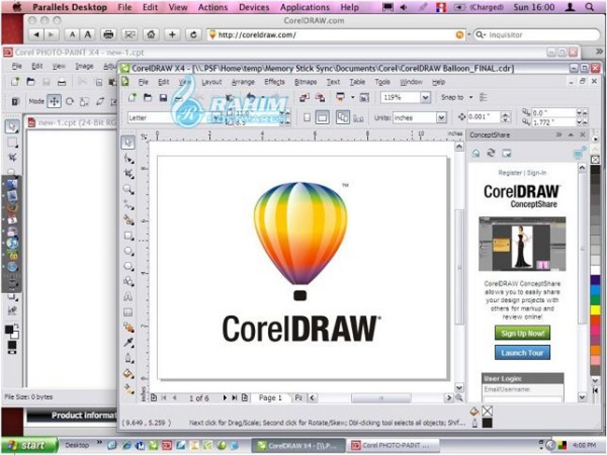 software corel draw x4 portable free download