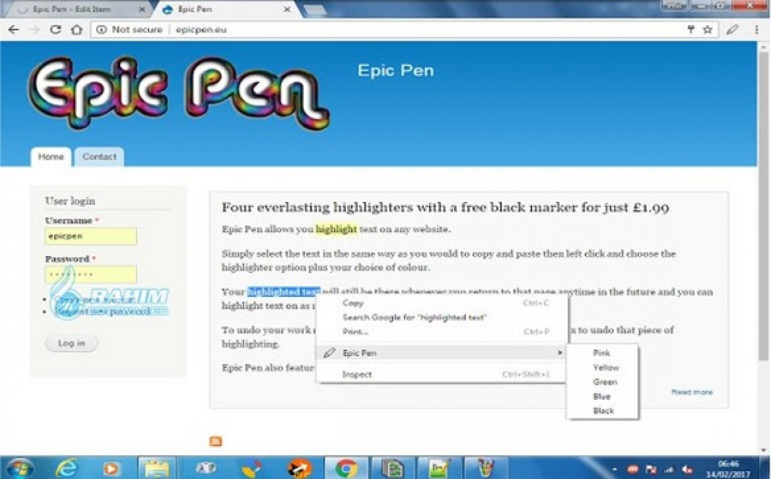 download the new version Epic Pen Pro 3.12.30