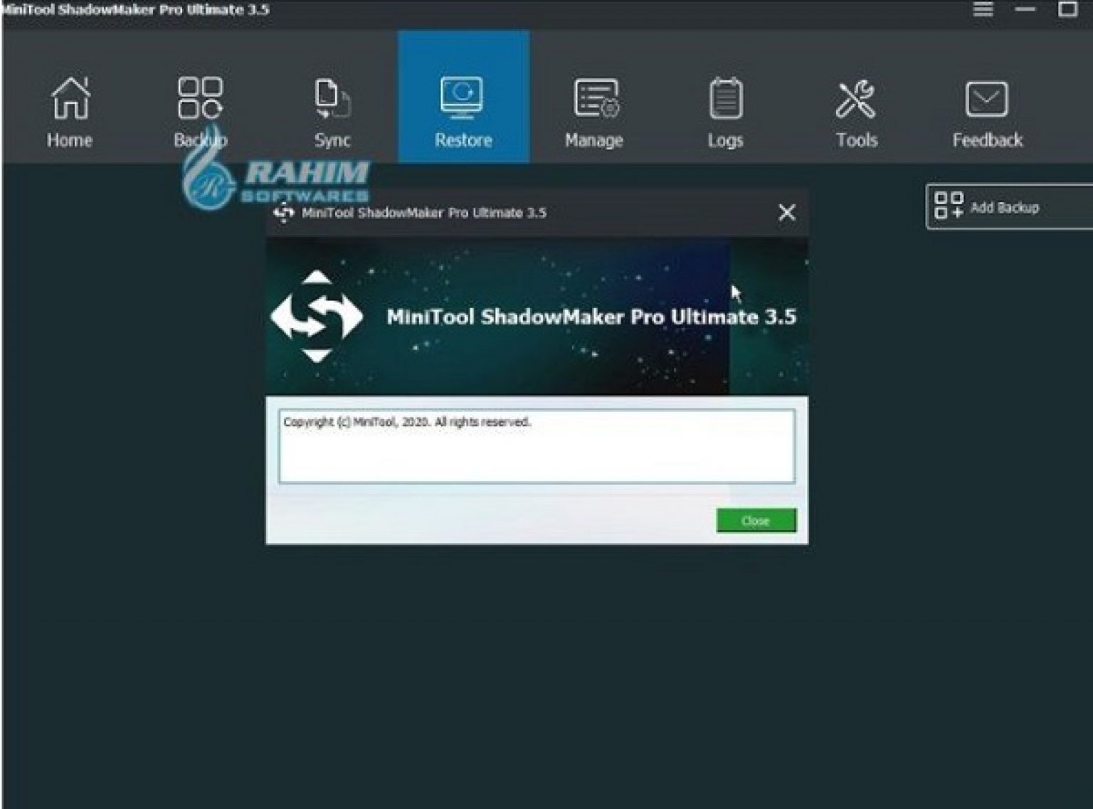 Minitool shadowmaker 3.6