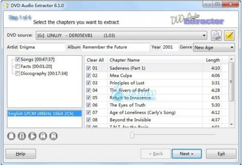 dvd audio extractor 7.3.0 keygen
