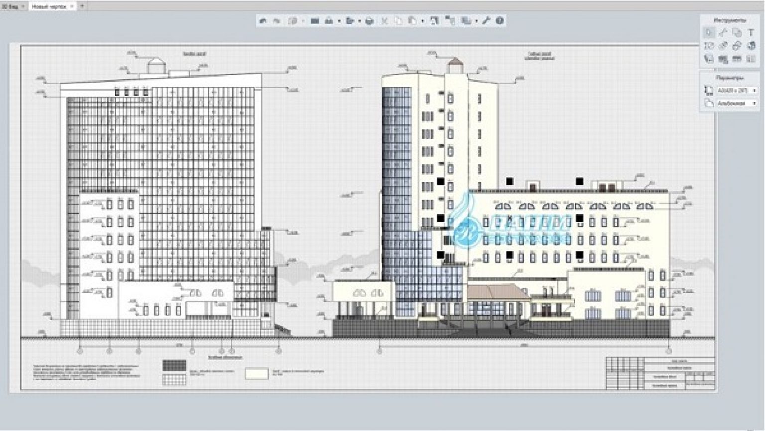 Файл шаблона renga architecture имеет расширение