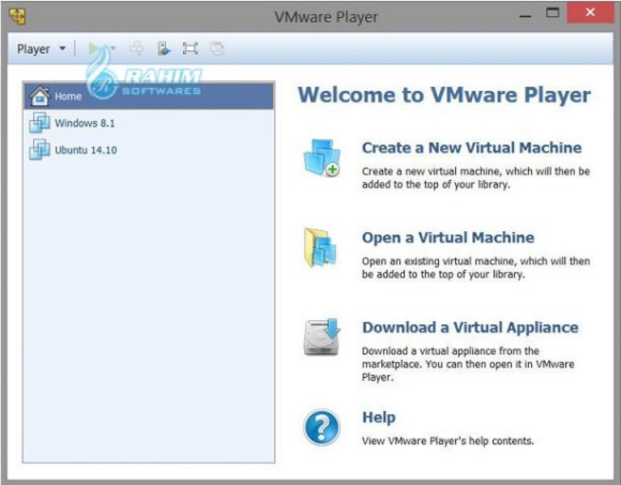 Vmware Workstation Player 15.1 Download