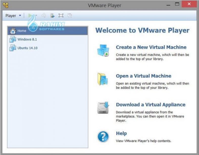vmware workstation 16 player download