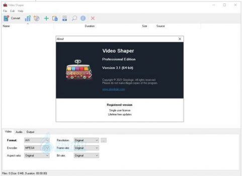 Video Shaper Pro 5.1 for mac download