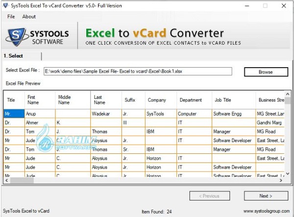 convert csv to vcard online free