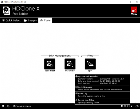 hdclone support