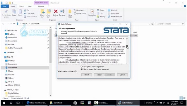 How to install Stata 13