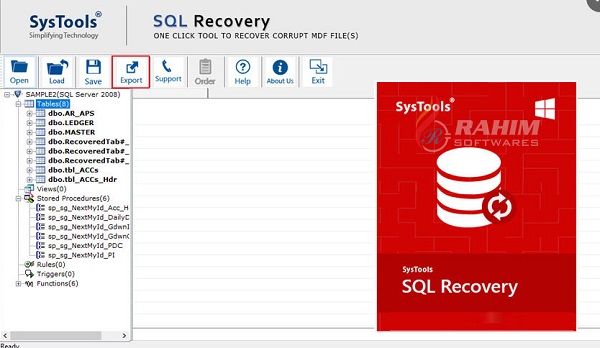 SQL Server MDF file Recovery software