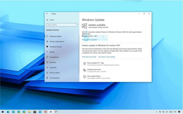 Windows 10 Update June 2021