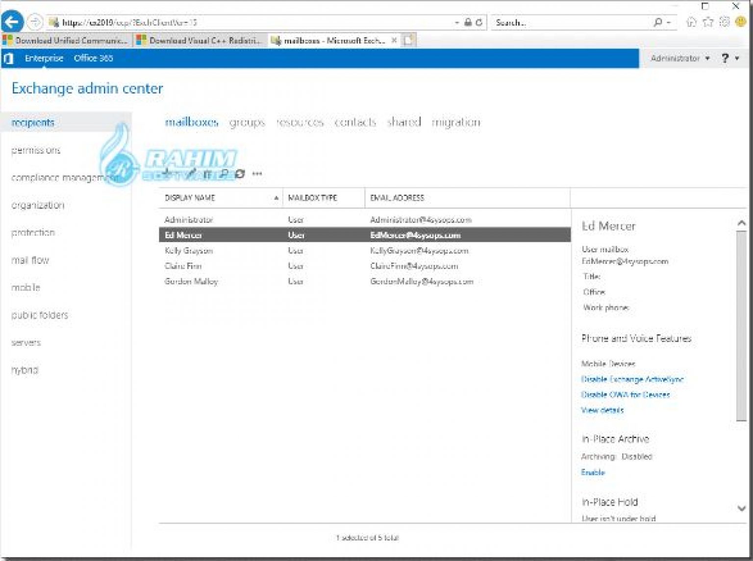 Microsoft Exchange Server 2019 Free Download