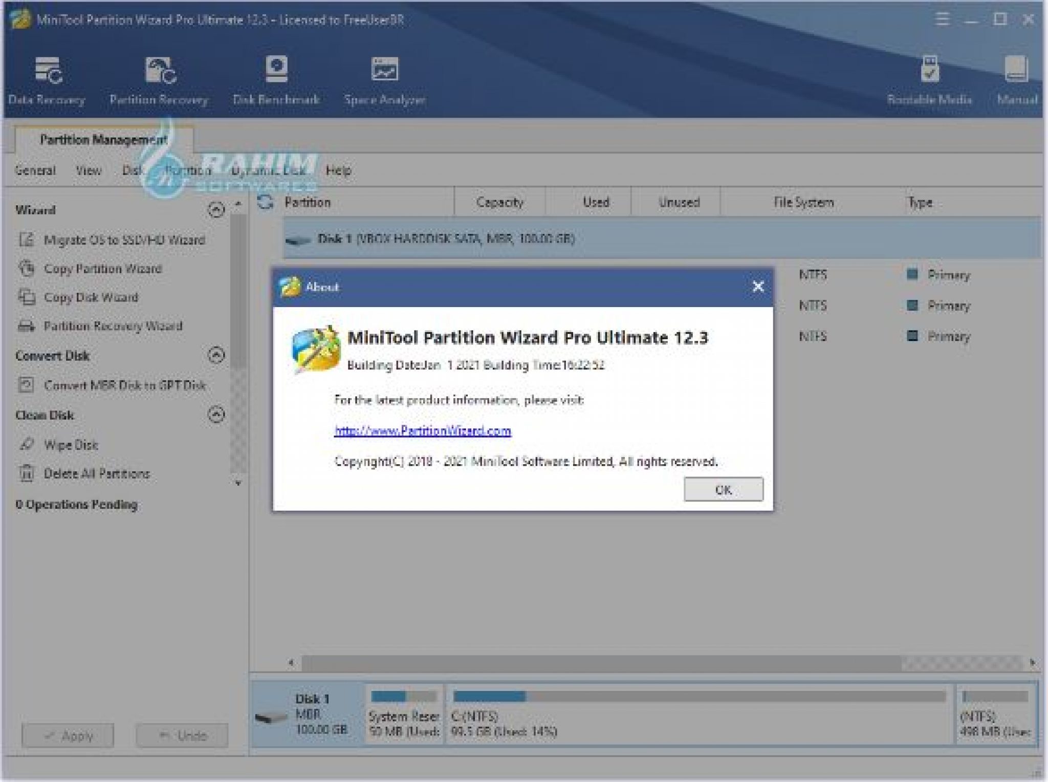 minitool partition wizard pro edition