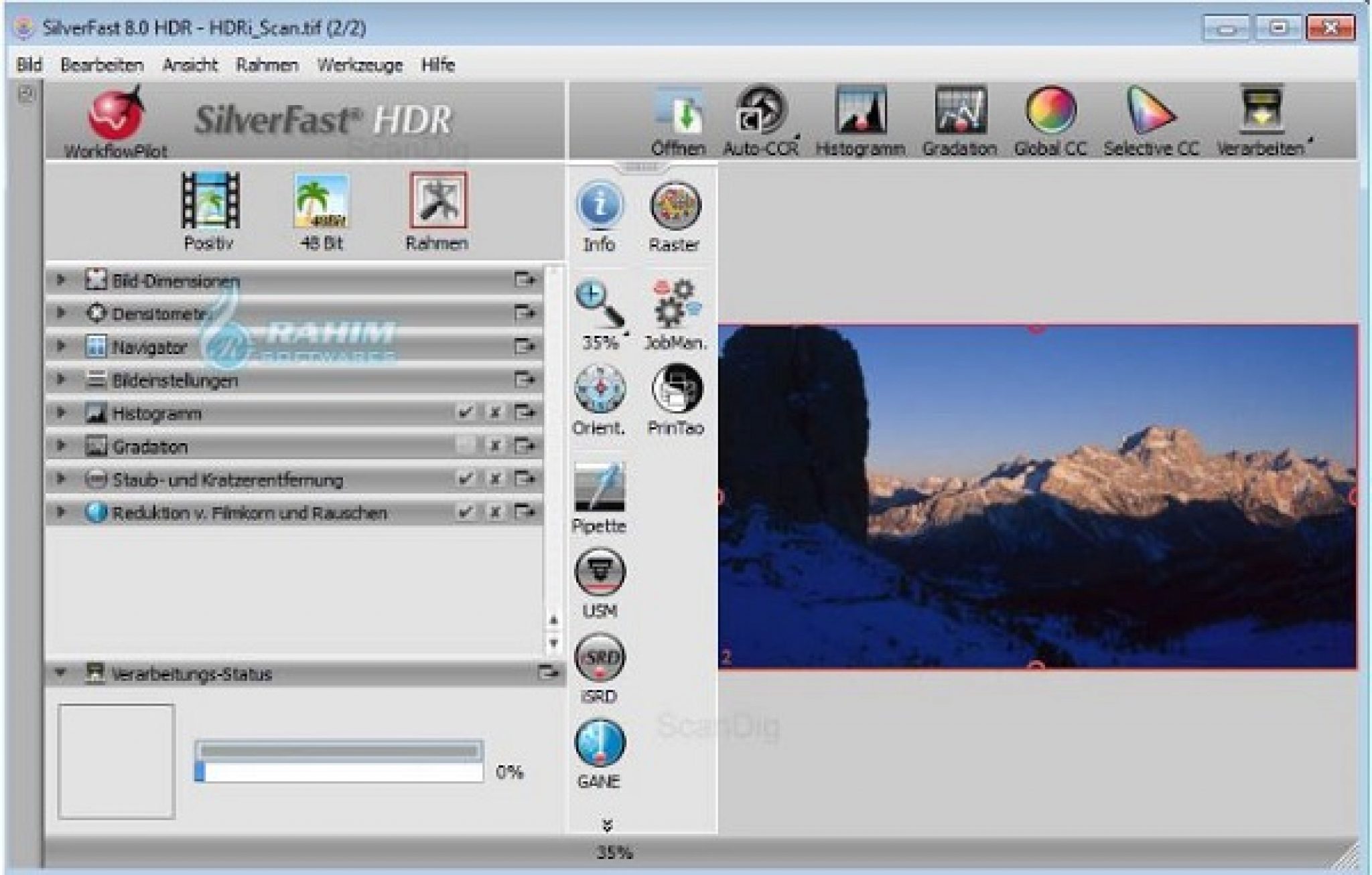 connecting silverfast 8.8 to adobe lightroom