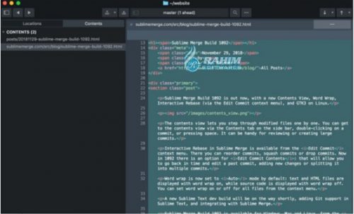 sublime merge editor