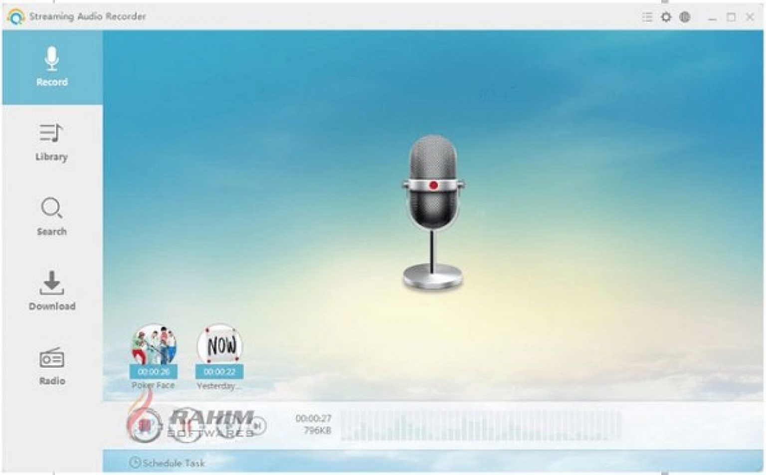 Abyssmedia i-Sound Recorder for Windows 7.9.4.3 free instals
