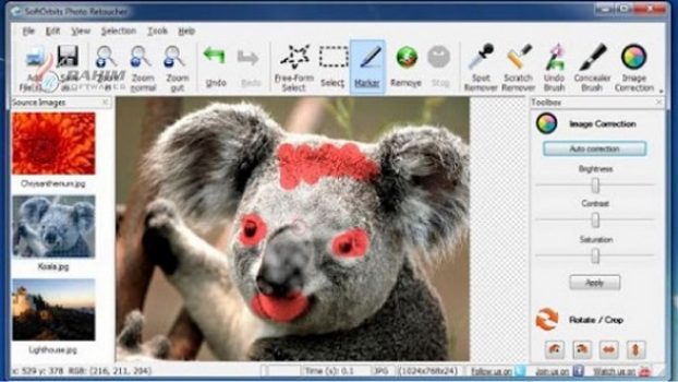 free version softorbits photo retoucher