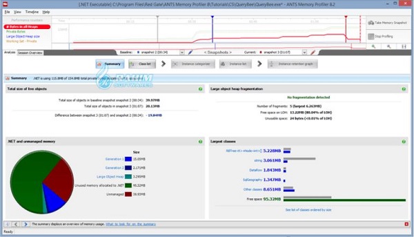 Memory Profiler Visual Studio