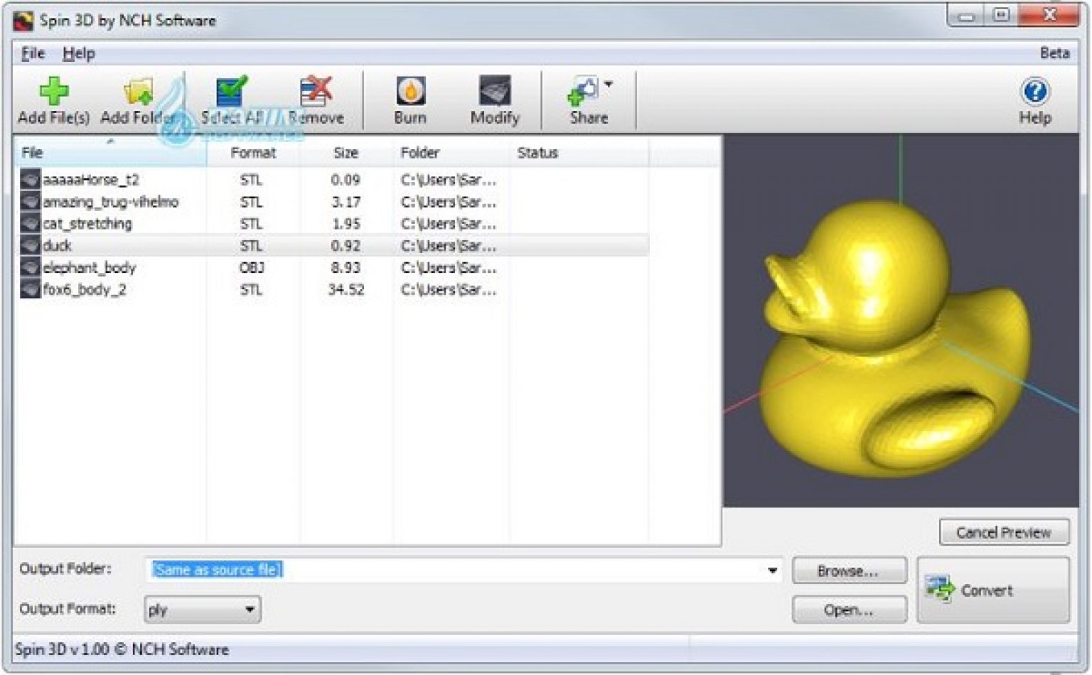 NCH Spin 3D Plus 6.12 for windows instal free