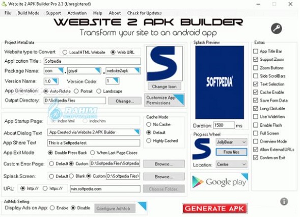 Website 2 APK Builder Pro portable