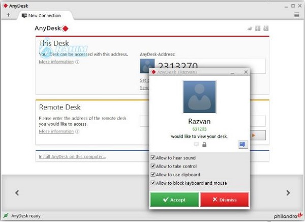 AnyDesk download for Windows 10