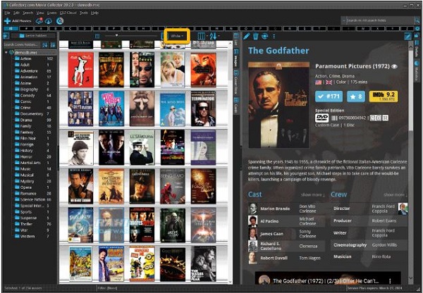 Movie Collector software