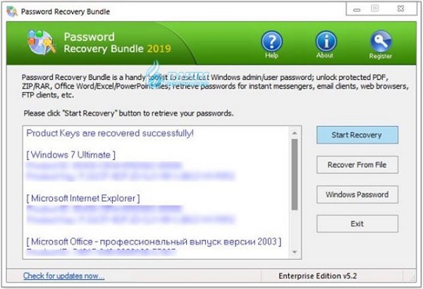 Password Recovery Bundle free download
