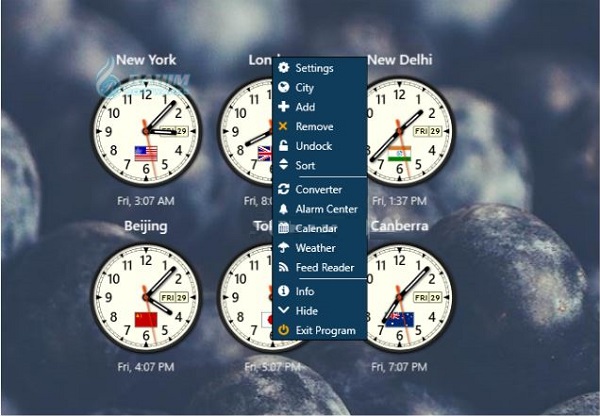 World Clock for Desktop Windows 10 free download