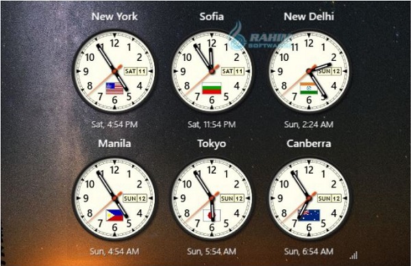 World Clock for desktop free download