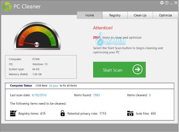 Free PC cleaner for Windows 10