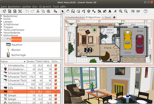 3D home design software free download for windows 10