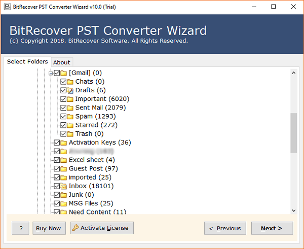 BitRecover PST Converter 