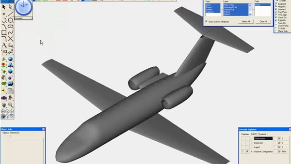 Aircraft design software for Android