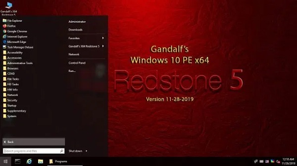 gandalf’s windows 10pe x64 redstone 7 spring 2022 edition download