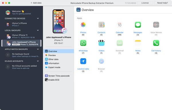 iPhone Backup Extractor free full version